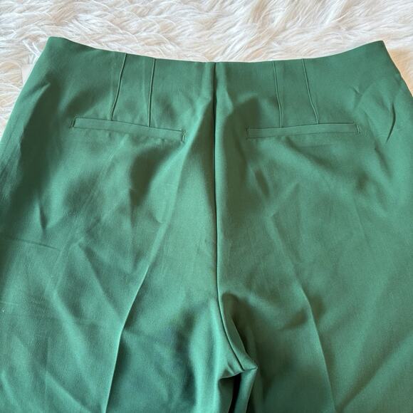 Eloquii Womens Pants Green Size 16 Dress Pant Career Office Work Rayon Blend NWT - Picture 3 of 12
